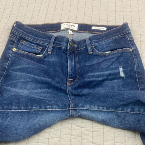 Frame Le Skinny De Jeanne Jeans - Picture 10 of 12